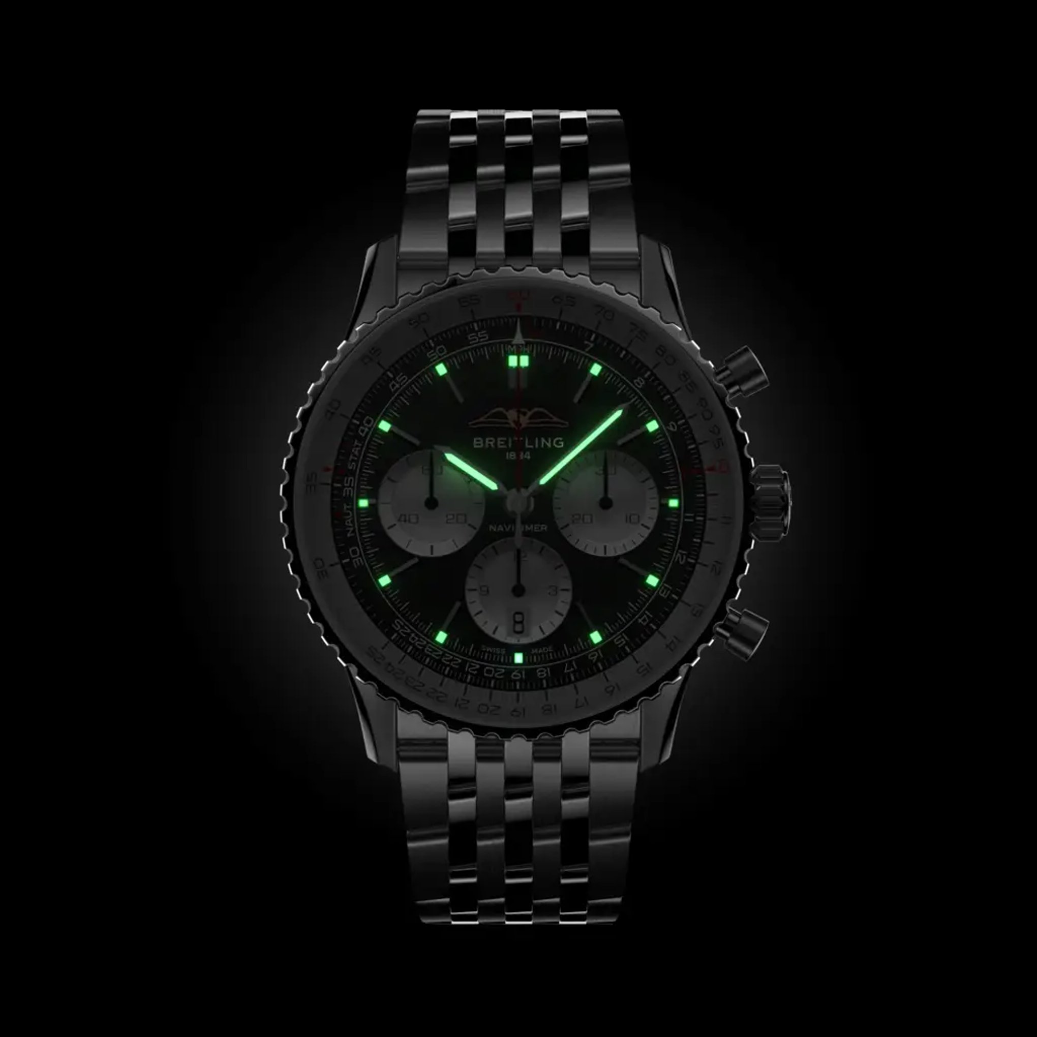 Navitimer B01 Chronograph 43 - AB0138211B1A1 - image 5