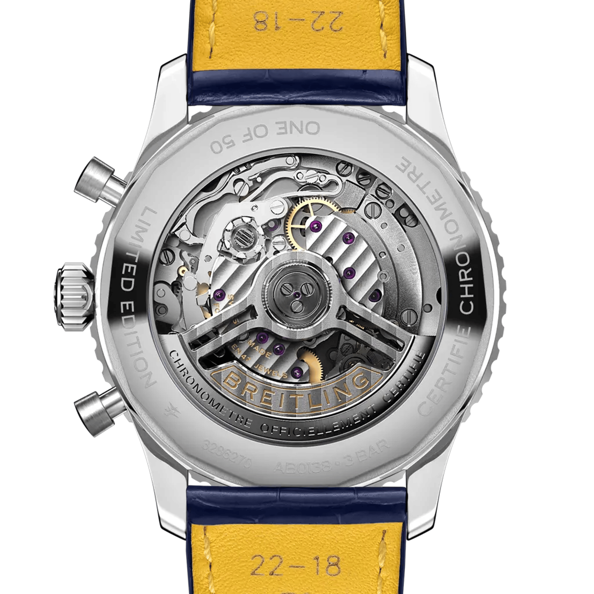 Navitimer B01 Chronograph 43 Ethos - AB01388B1C1P1 - image 4