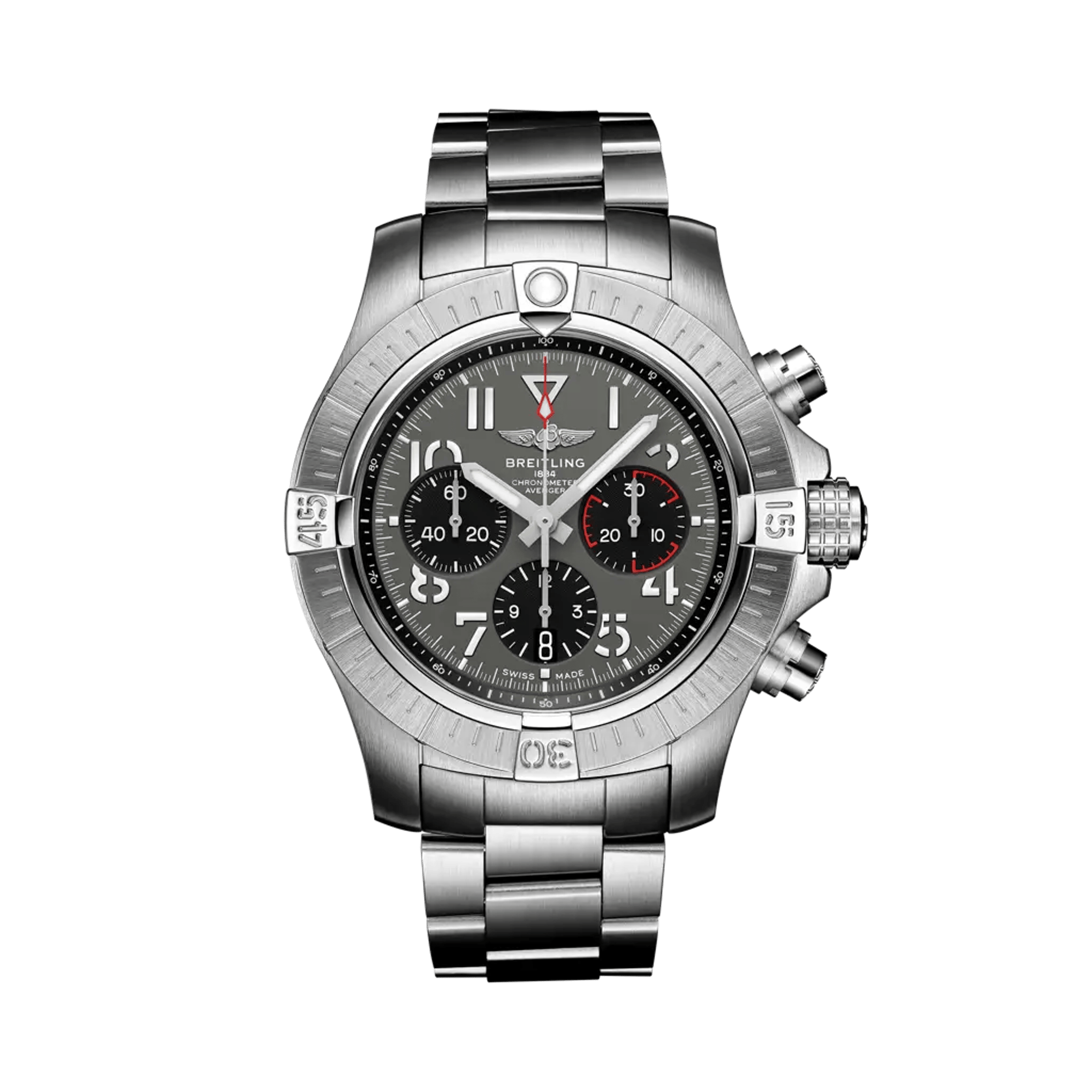 Avenger B01 Chronograph 45 - AB01821A1B1A1 - image 1