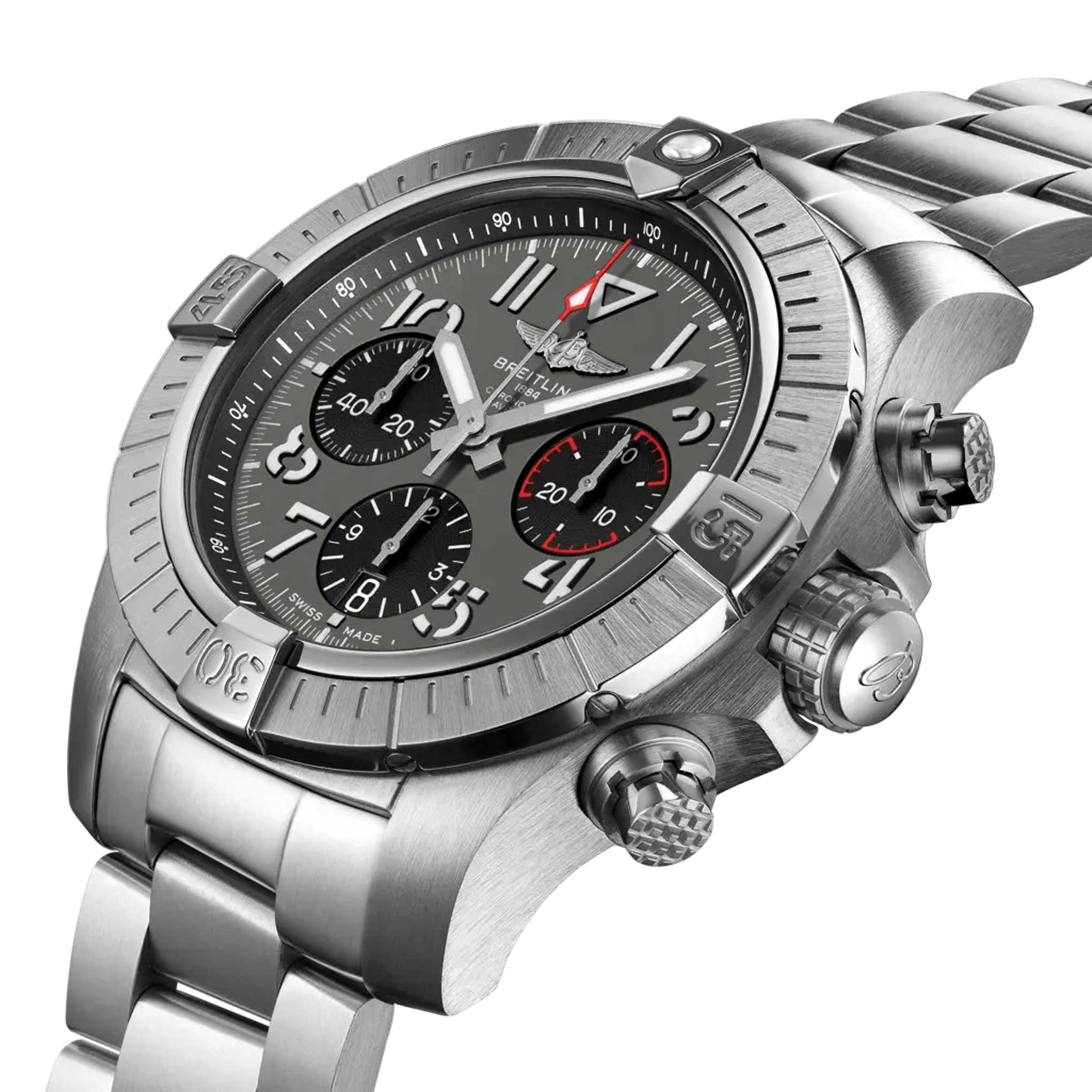 Avenger B01 Chronograph 45 - AB01821A1B1A1 - image 2