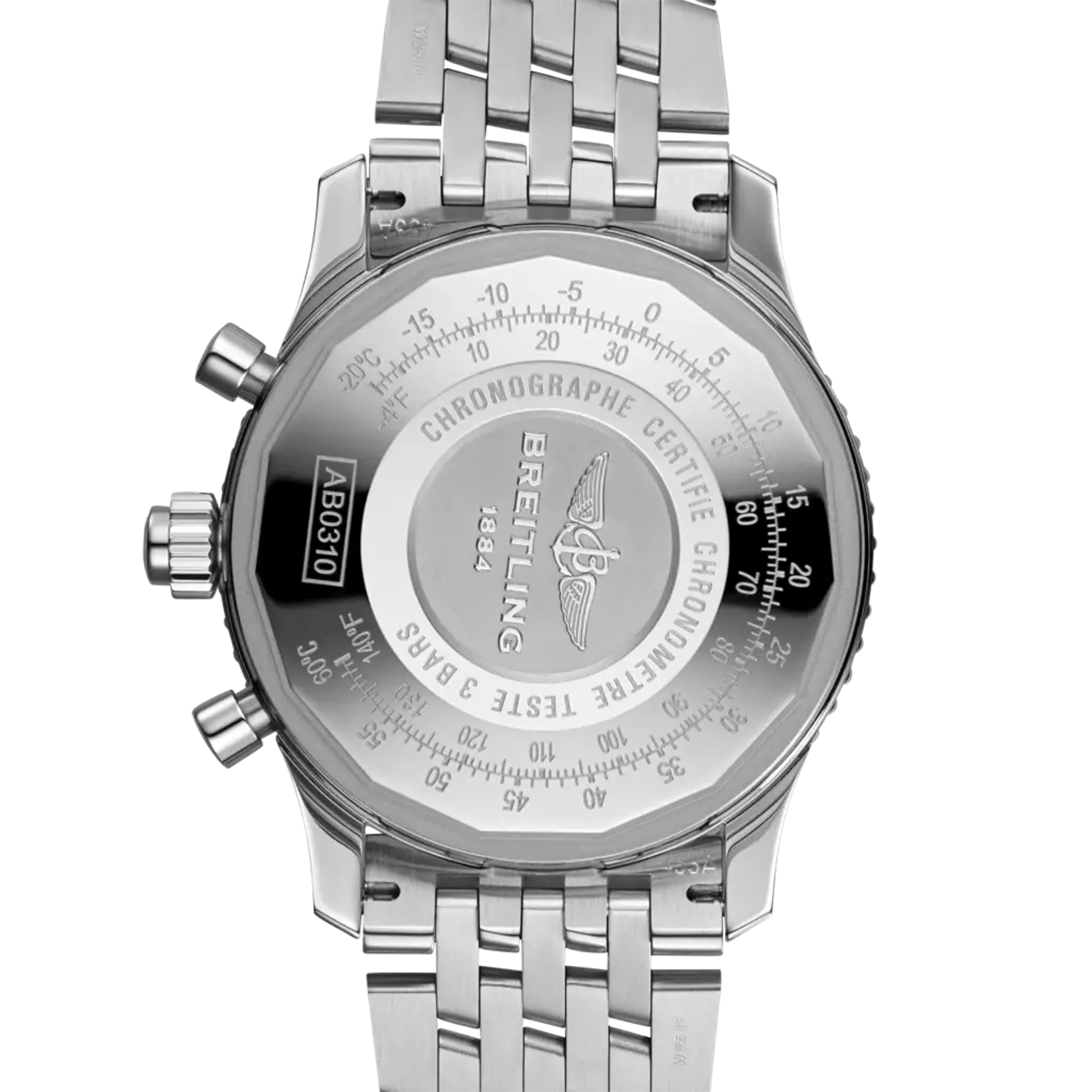 Navitimer B03 Chronograph Rattrapante 45 - AB0310211Q1A1 - image 4