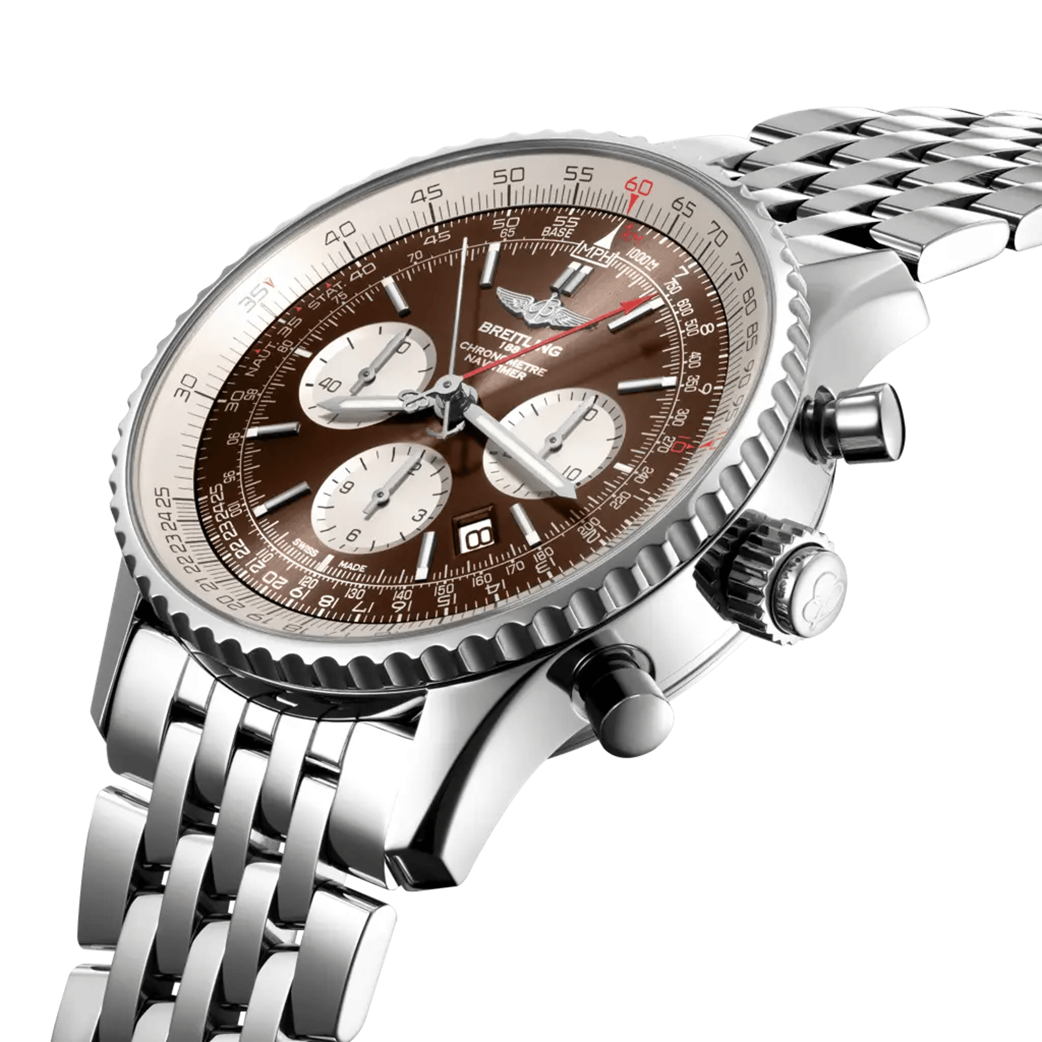 Navitimer B03 Chronograph Rattrapante 45 - AB0310211Q1A1 - image 2