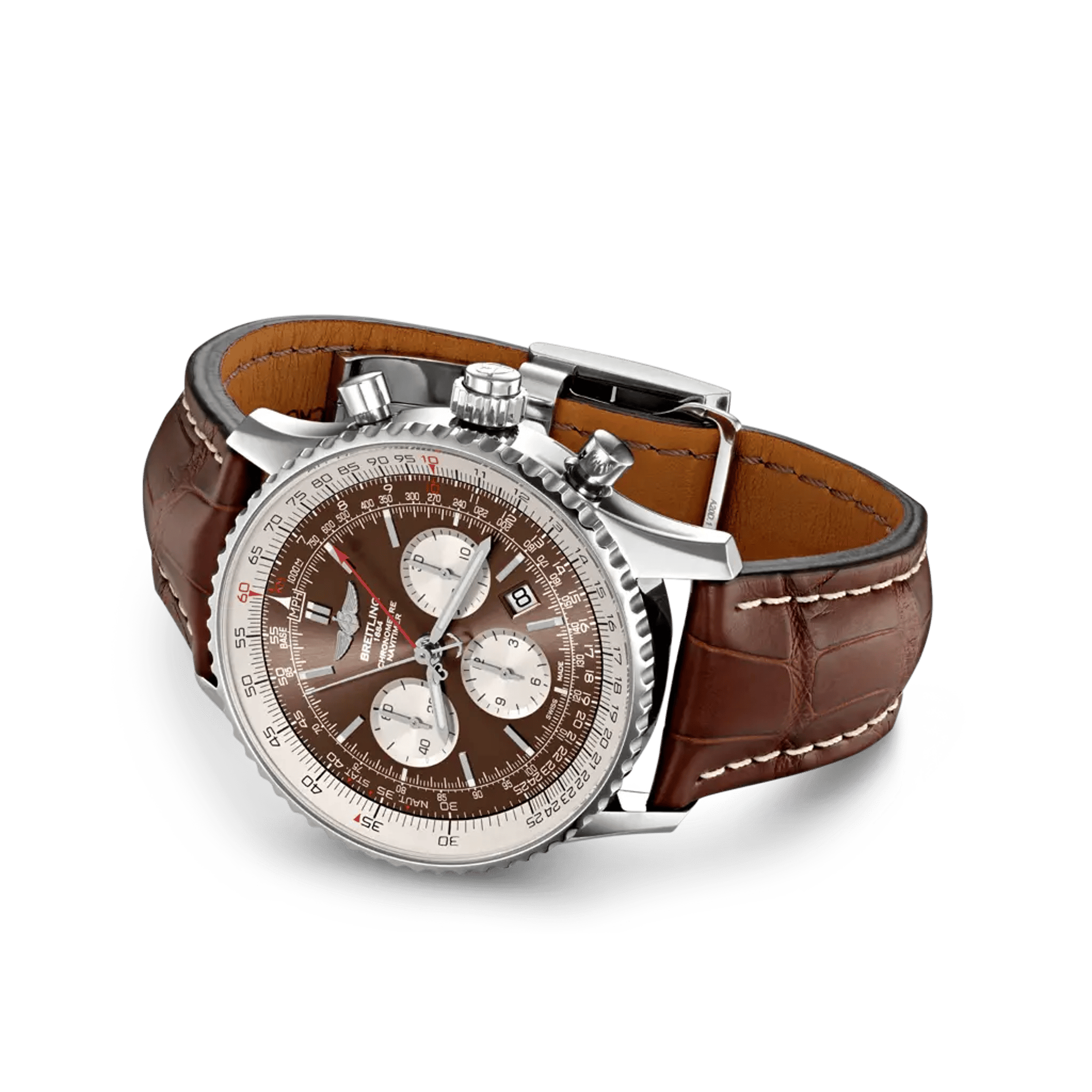 Navitimer B03 Chronograph Rattrapante 45 - AB0310211Q1P1 - image 3