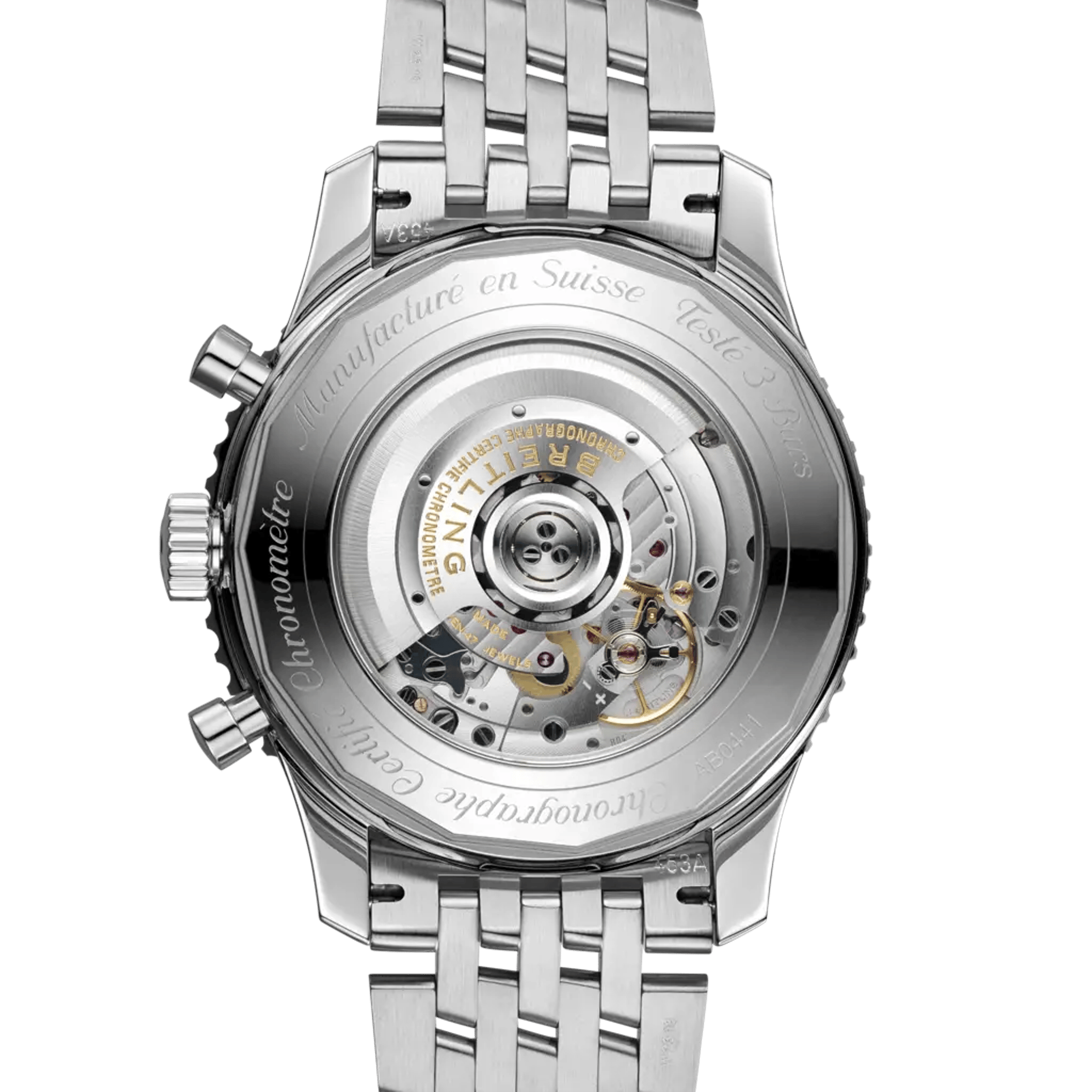 Navitimer B04 Chronograph GMT 48 - AB0441211B1A1 - image 4