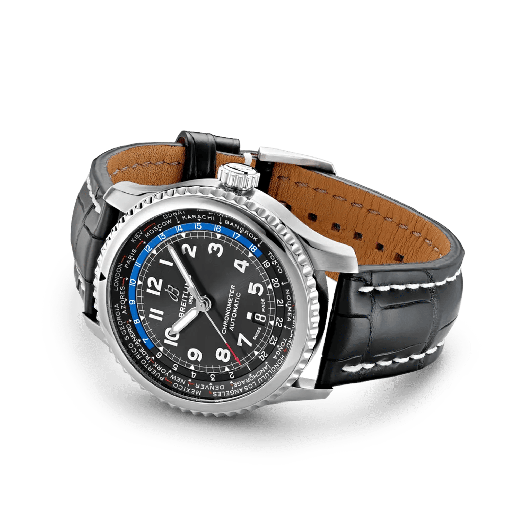 Aviator 8 B35 Automatic Unitime 43 - AB3521U41B1P1 - image 3