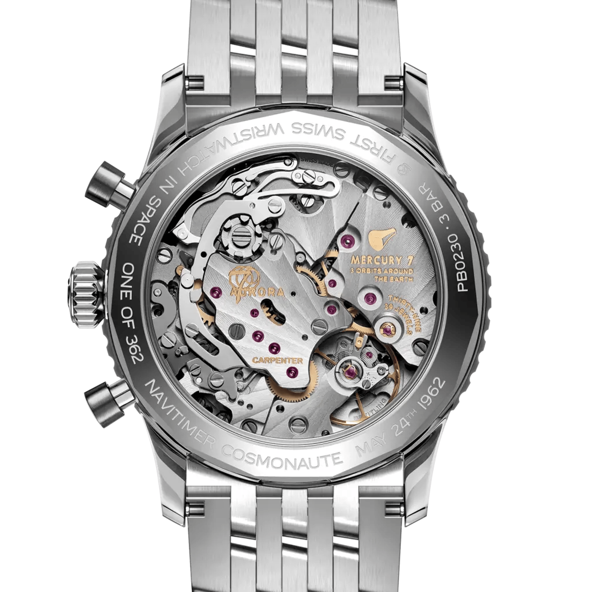 Navitimer B02 Chronograph 41 Cosmonaute - PB02301A1B1A1 - image 4