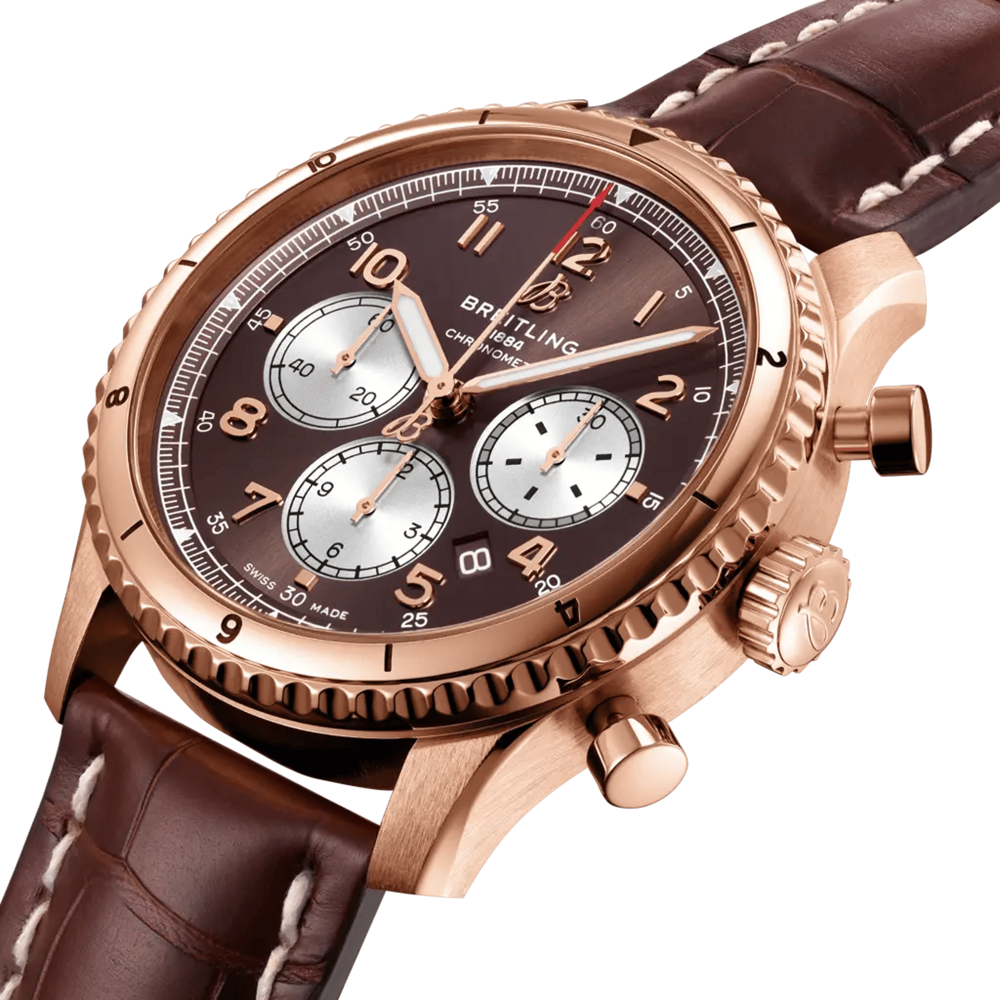 Aviator 8 B01 Chronograph 43 - RB0119131Q1P2 - image 2
