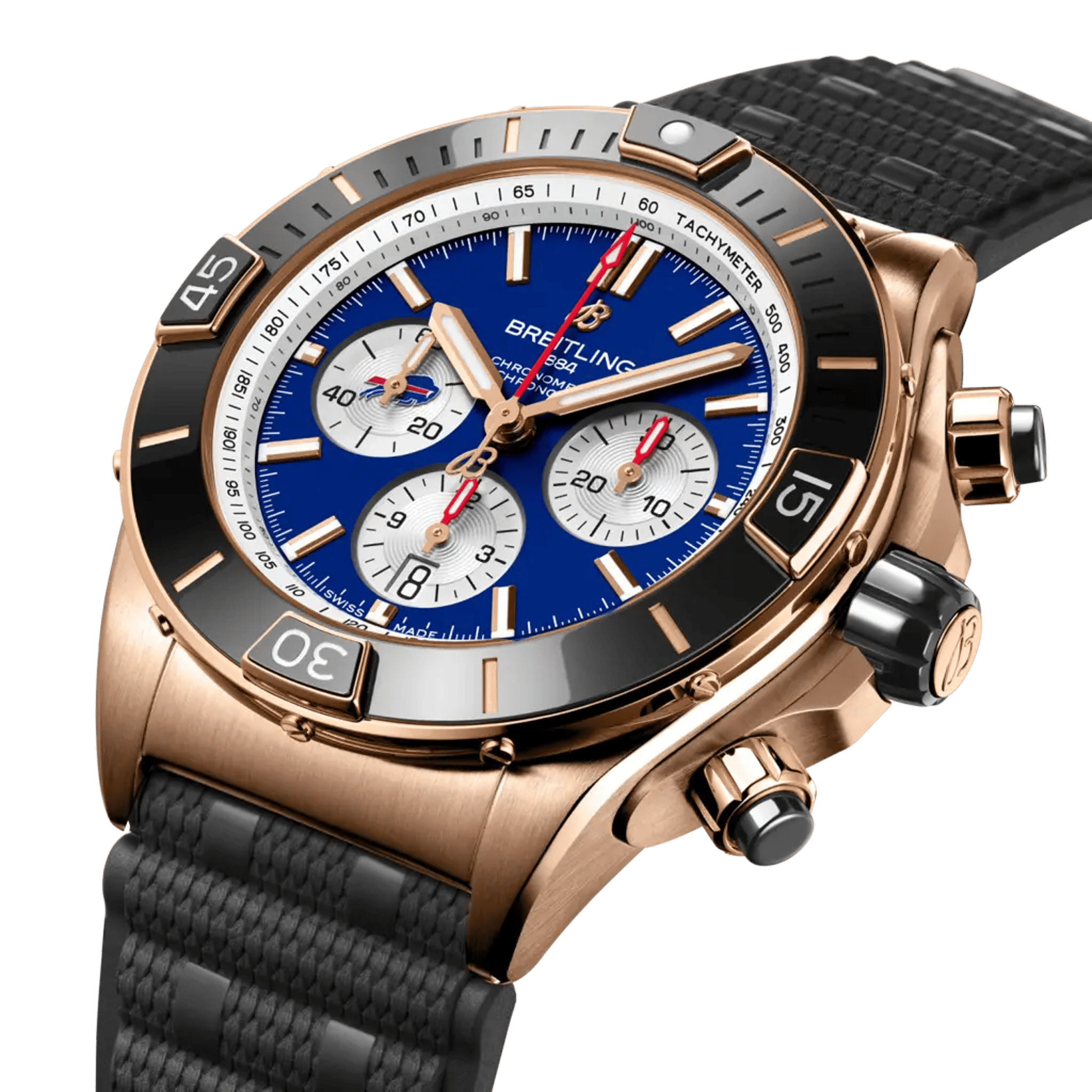 Super Chronomat B01 Chronograph 44 NFL Buffalo Bills Edition - RB01366A1C3S1 - image 2