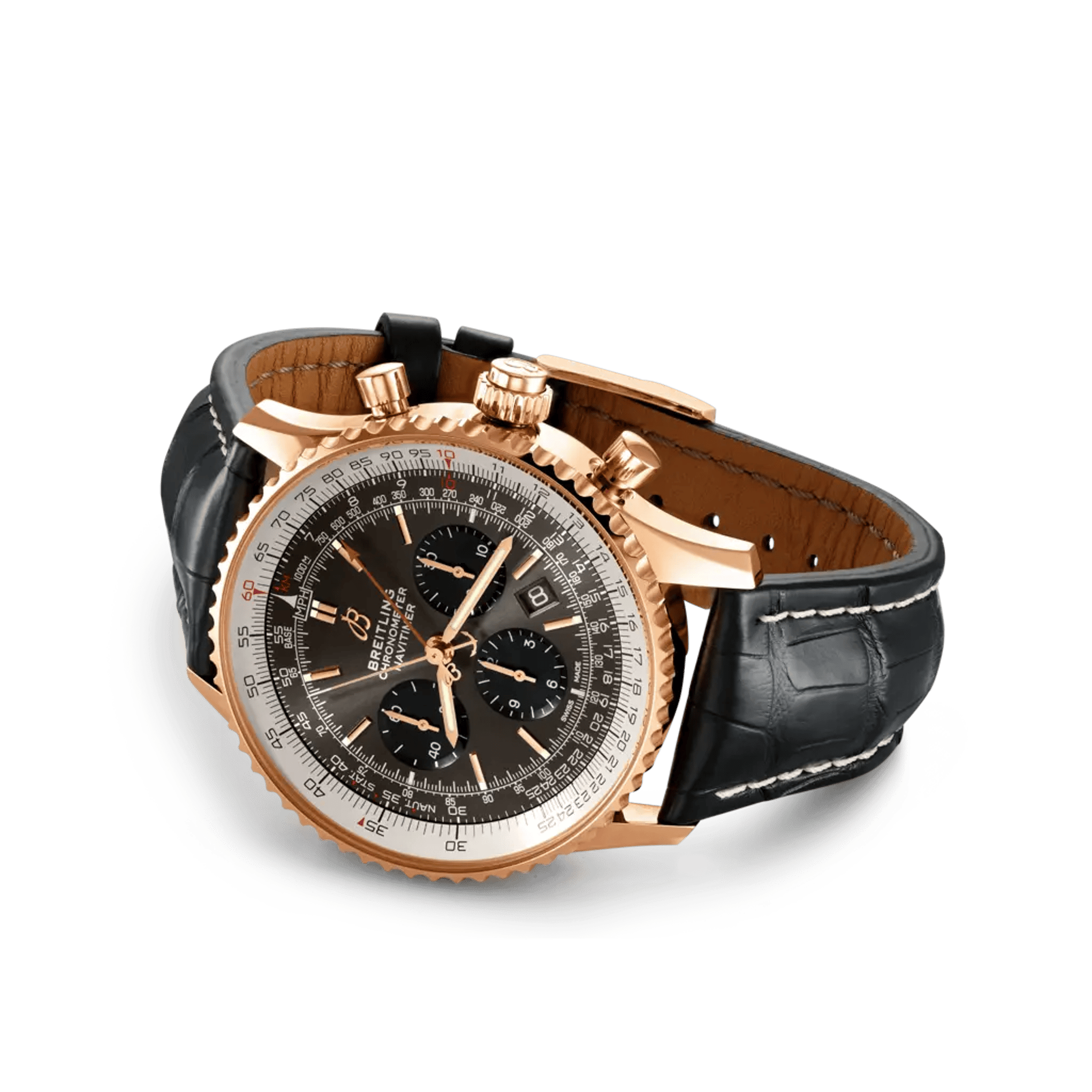 Navitimer B03 Chronograph Rattrapante 45 - RB0311E61F1P1 - image 3