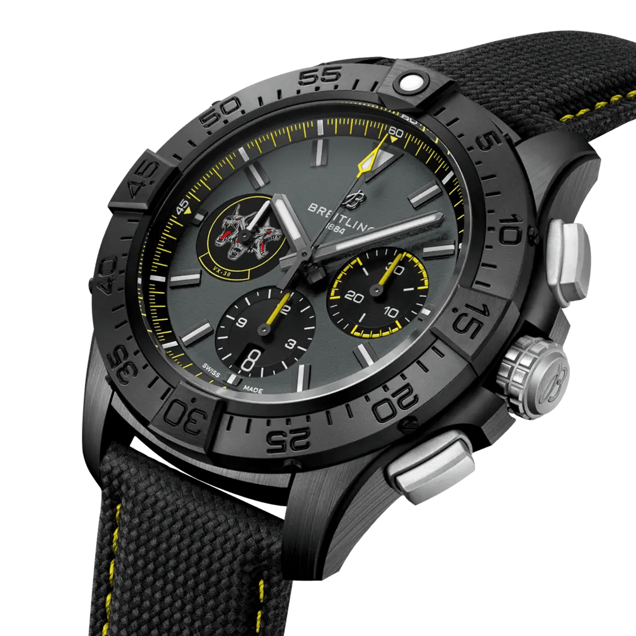Avenger B01 Chronograph 44 Night Mission Bloodhounds - SB01472A1B1X1 - image 2