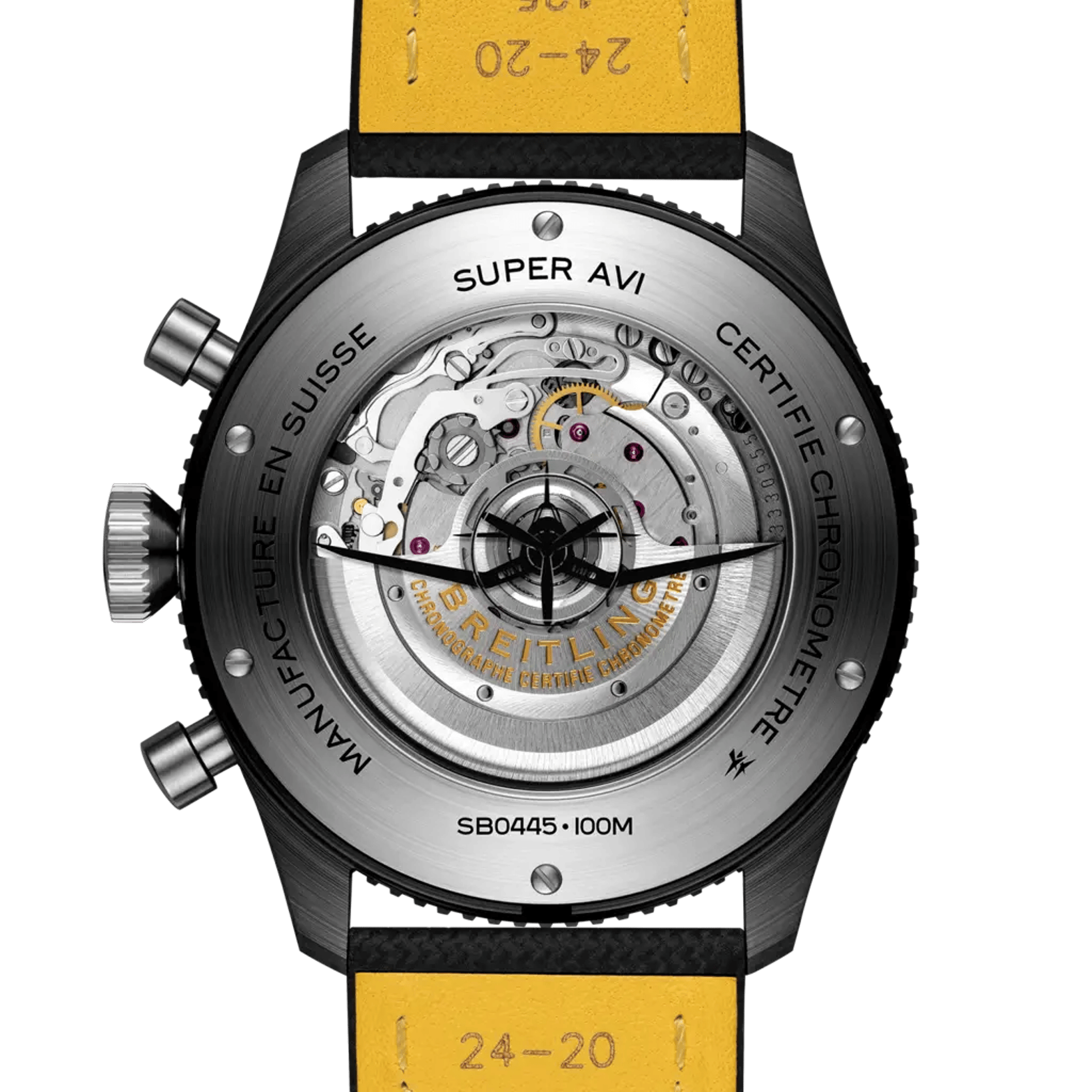 Super AVI B04 Chronograph GMT 46 Tribute to Vought F4U Corsair - SB04452A1C1X1 - image 4