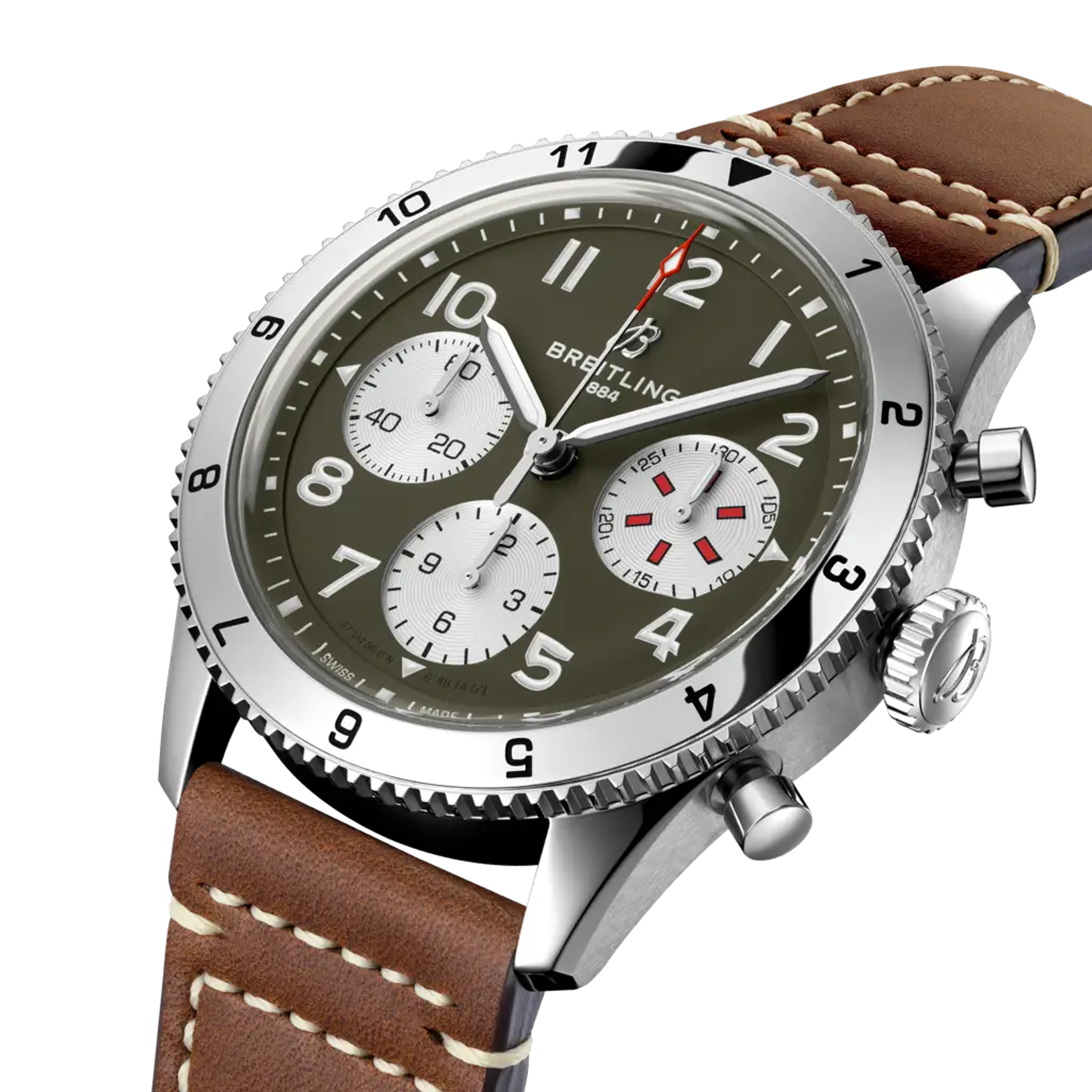 Classic AVI Chronograph 42 Curtiss Warhawk - A233802A1L1X1