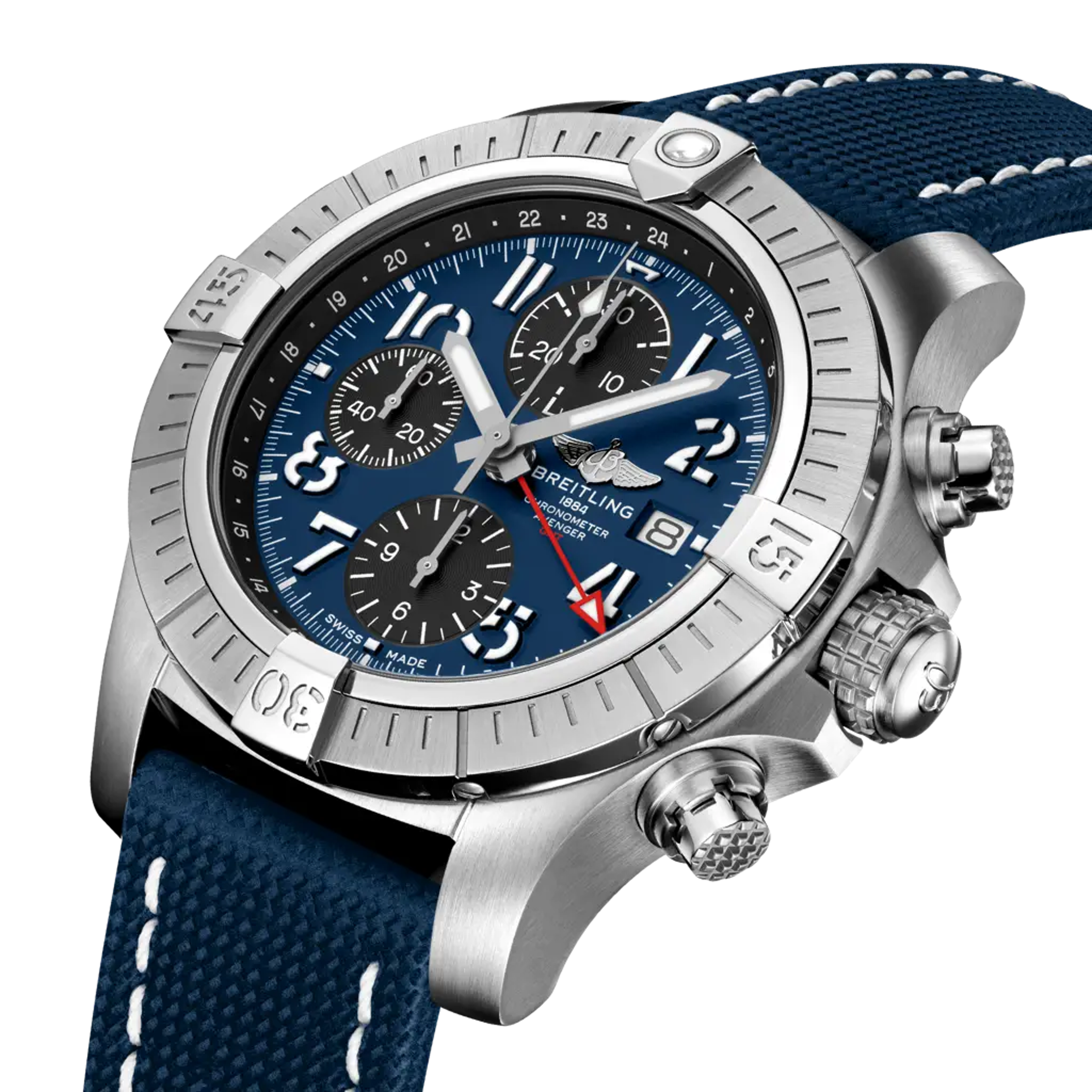 Avenger Chronograph GMT 45 - A24315101C1X2