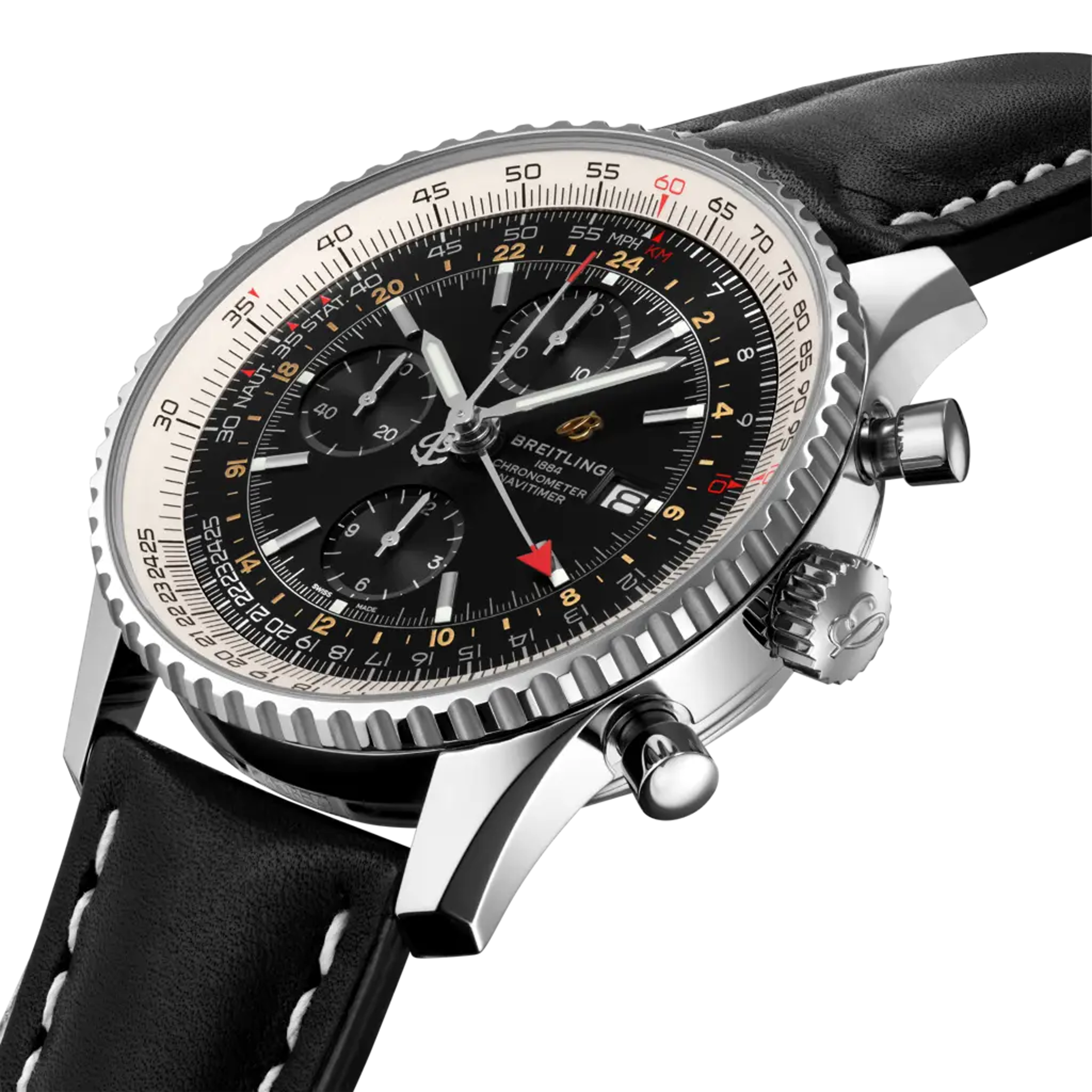 Navitimer Chronograph GMT 46 - A24322121B2X2
