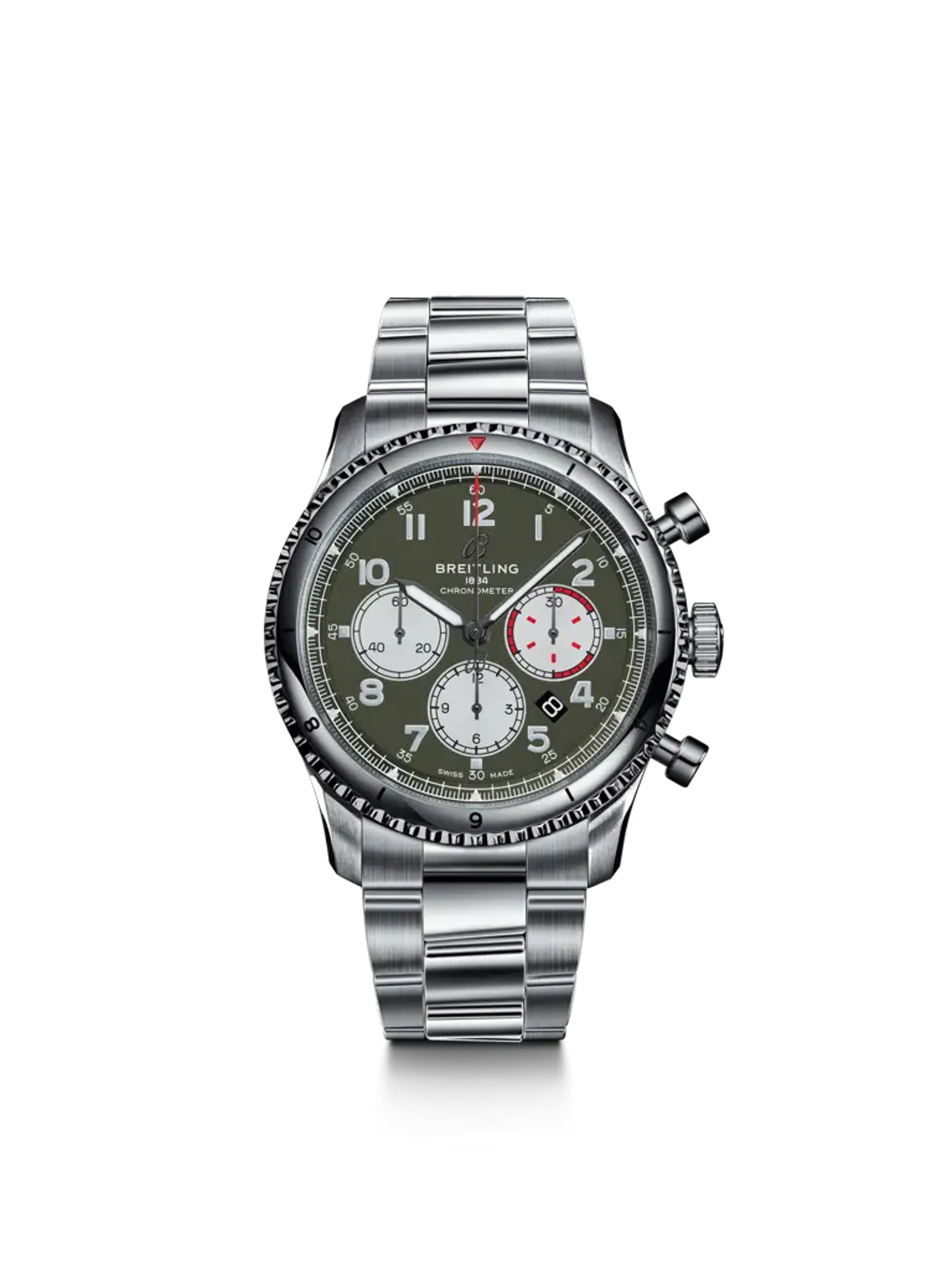 Aviator 8 B01 Chronograph 43 Curtiss Warhawk - AB01192A1L1A1