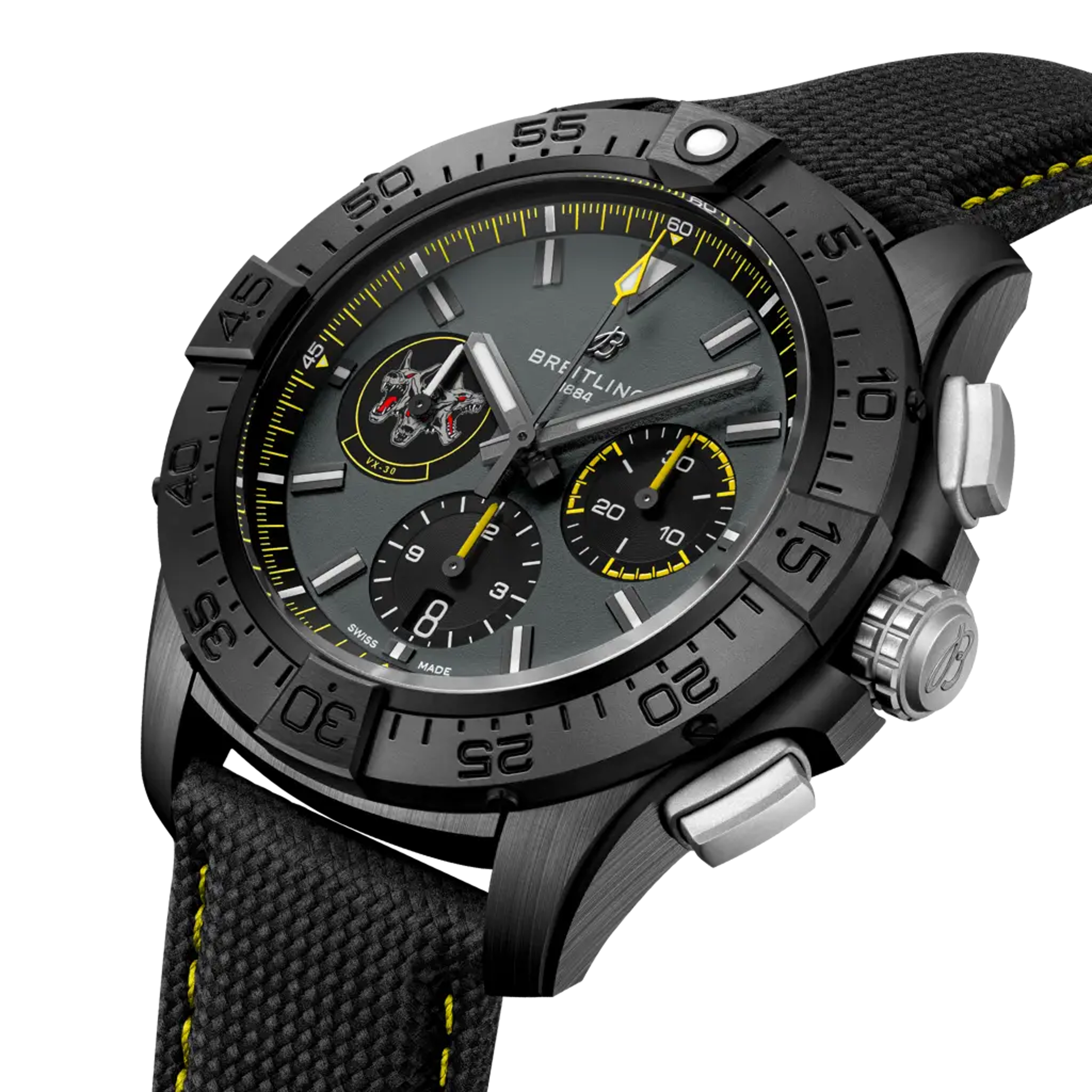 Avenger B01 Chronograph 44 Night Mission Bloodhounds - SB01472A1B1X1