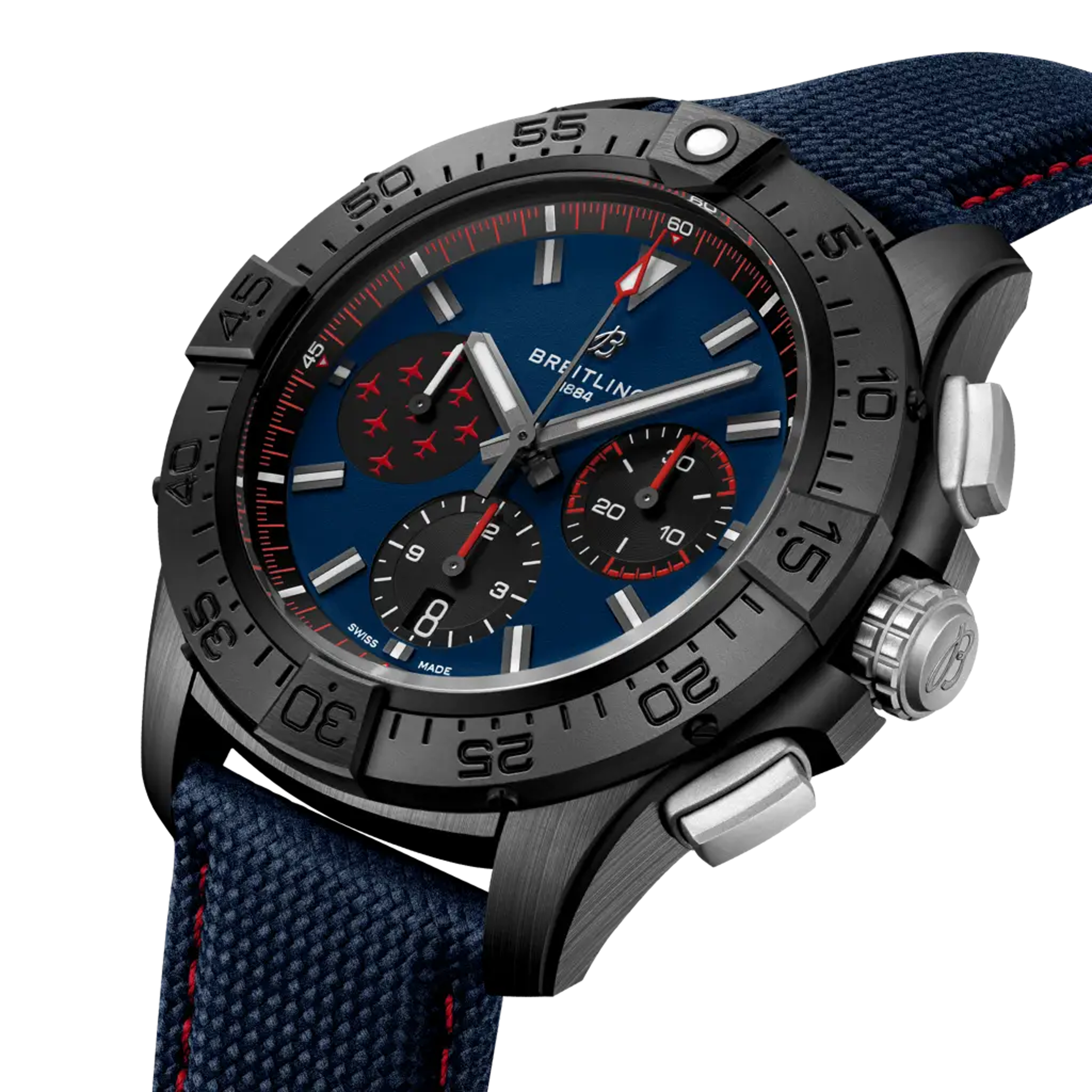Avenger B01 Chronograph 44 Night Mission Red Arrows - SB01475A1C1X1