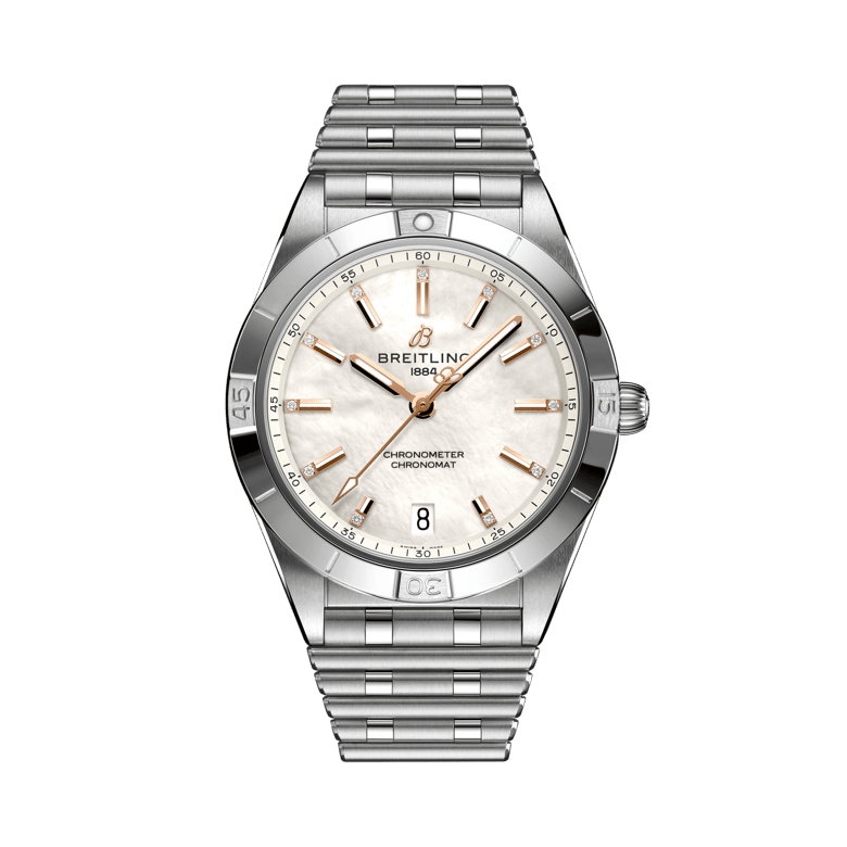 Chronomat Automatic 36, reference A10380101A4A1. Link to product details.