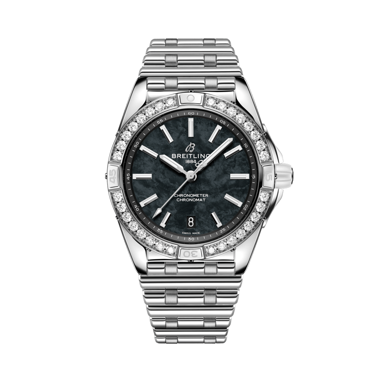 Super Chronomat Automatic 38, reference A173561A1B1A1. Link to product details.