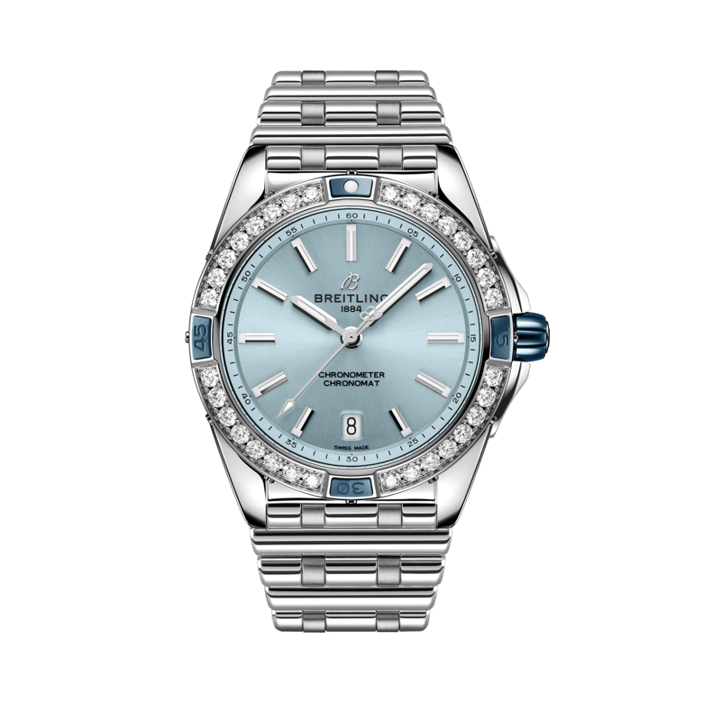 Super Chronomat Automatic 38, reference A17356531C1A1. Link to product details.