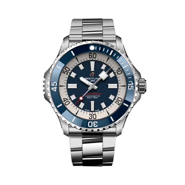 Superocean Automatic 46, reference A17378E71C1A1. Link to product details.