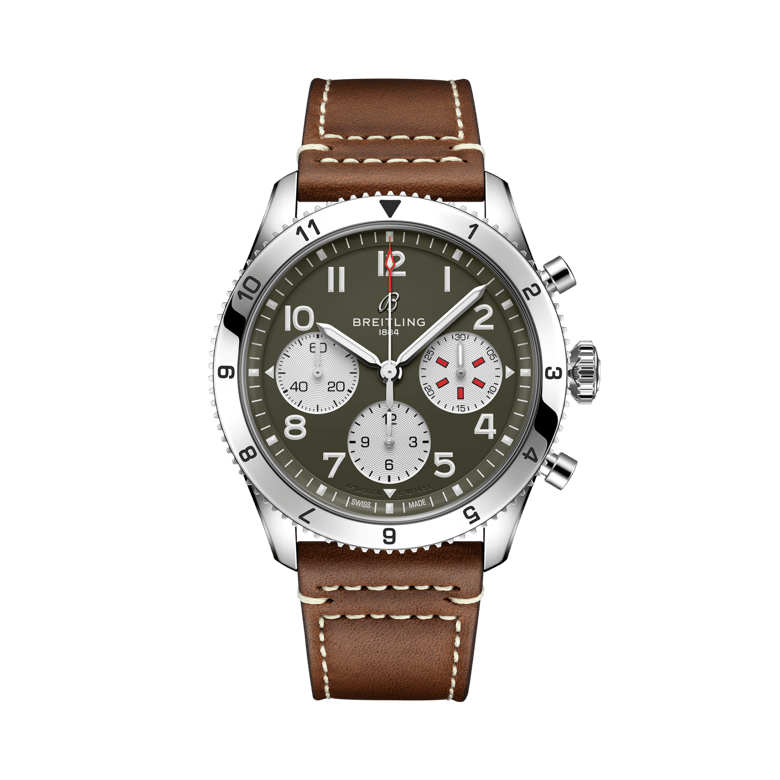 Classic AVI Chronograph 42 Curtiss Warhawk, referencia A233802A1L1X1. Enlace a detalles del producto.