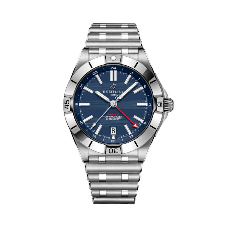 Chronomat Automatic GMT 40 Six Nations France, référence A323989B1C1A1. Lien vers les détails du produit.
