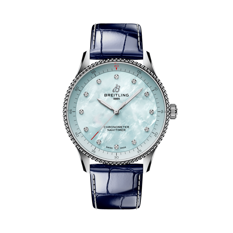 Navitimer 32, reference A77320171C1P1. Link to product details.