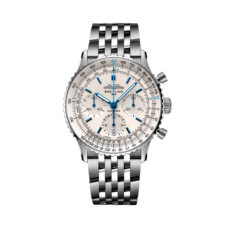 Navitimer B01 Chronograph 41, reference AB0139A71G1A1. Link to product details.