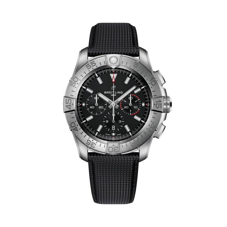 Super Avenger B01 Chronograph 46, reference EB0148101B1X1. Link to product details.