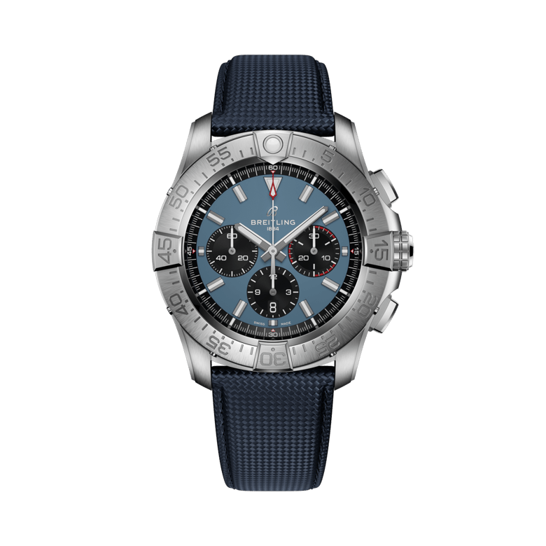 Super Avenger B01 Chronograph 46, reference EB0148101C1X1. Link to product details.