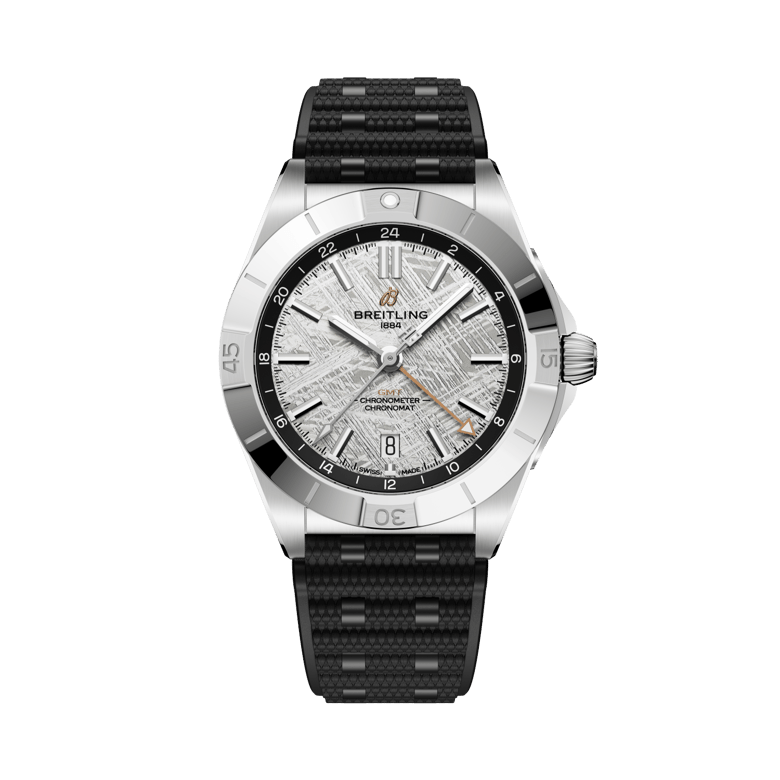 Chronomat Automatic GMT 40 Erling Haaland, reference P323982A1F1S1. Link to product details.