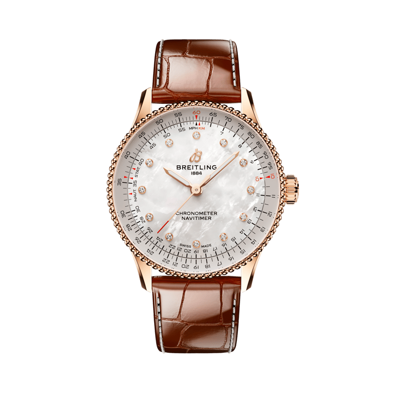 Navitimer Automatic 36, reference R17327211A1P1. Link to product details.