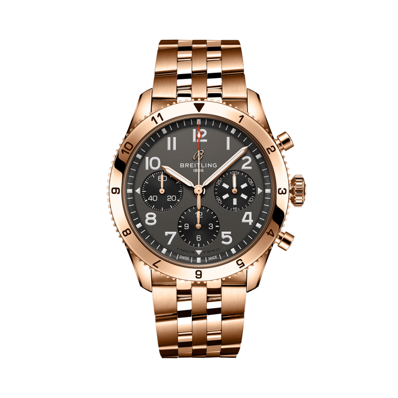 Classic AVI Chronograph 42 P-51 Mustang, referencia R233801A1B1R1. Enlace a detalles del producto.