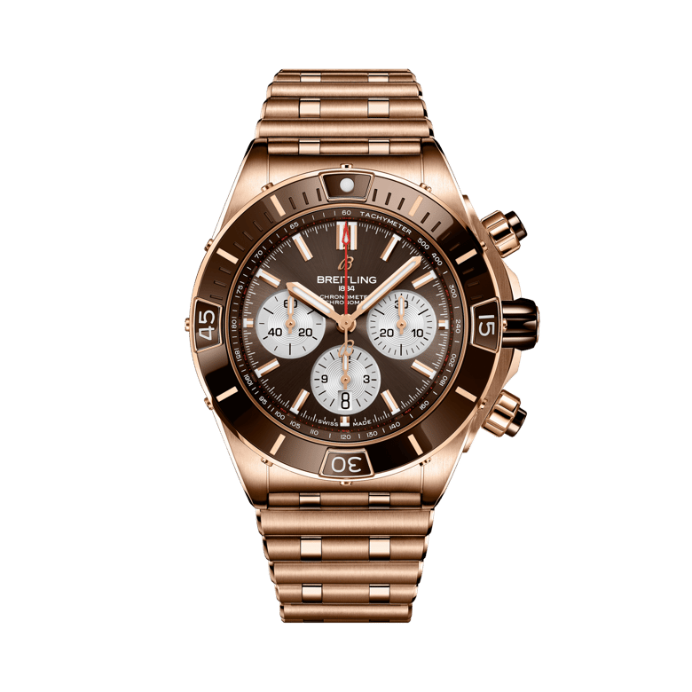 Super Chronomat B01 44, reference RB0136E31Q1R1. Link to product details.