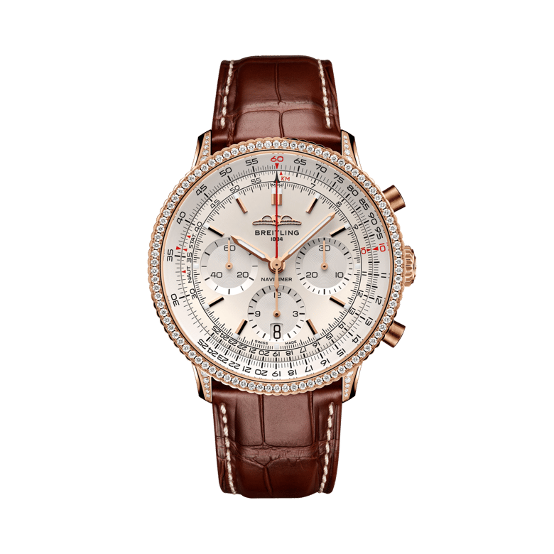 Navitimer B01 Chronograph 41, reference RB0139631G1P1. Link to product details.