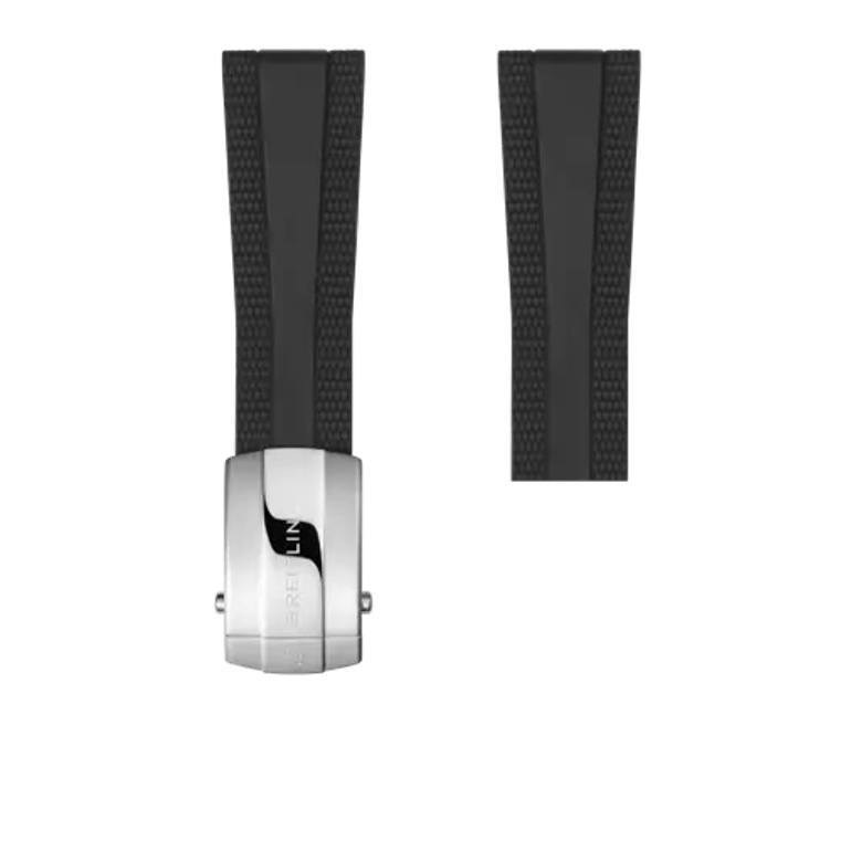 Black rubber strap, reference 168S. Link to product details.