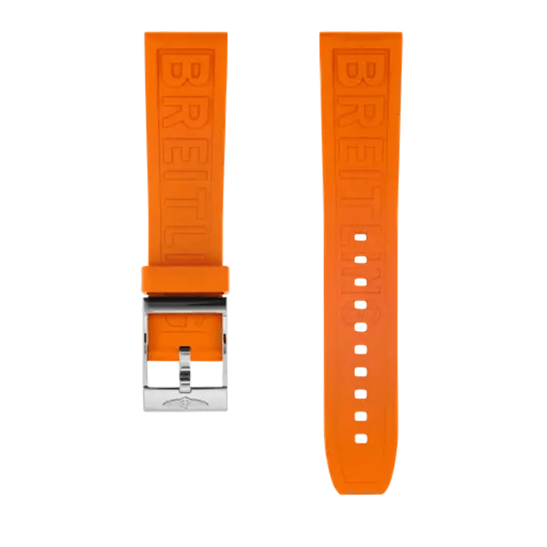 Orange Diver Pro rubber strap, reference 174S. Link to product details.