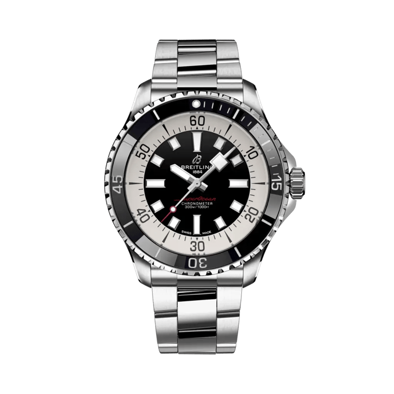 Superocean Automatic 44, reference A17376211B1A1. Link to Superocean collection.