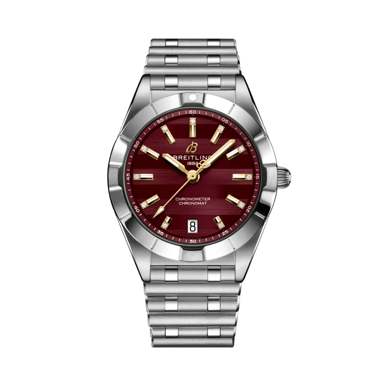 Chronomat 32 Six Nations Wales, reference A773108A1K1A1. Link to product details.