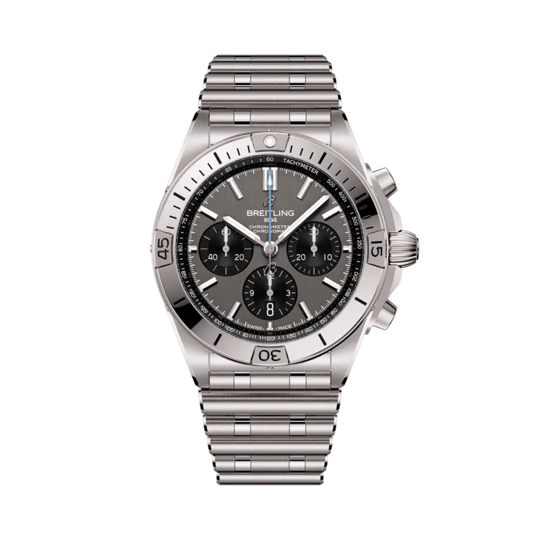 Chronomat B01 42, reference EB0134101M1E1. Link to product details.