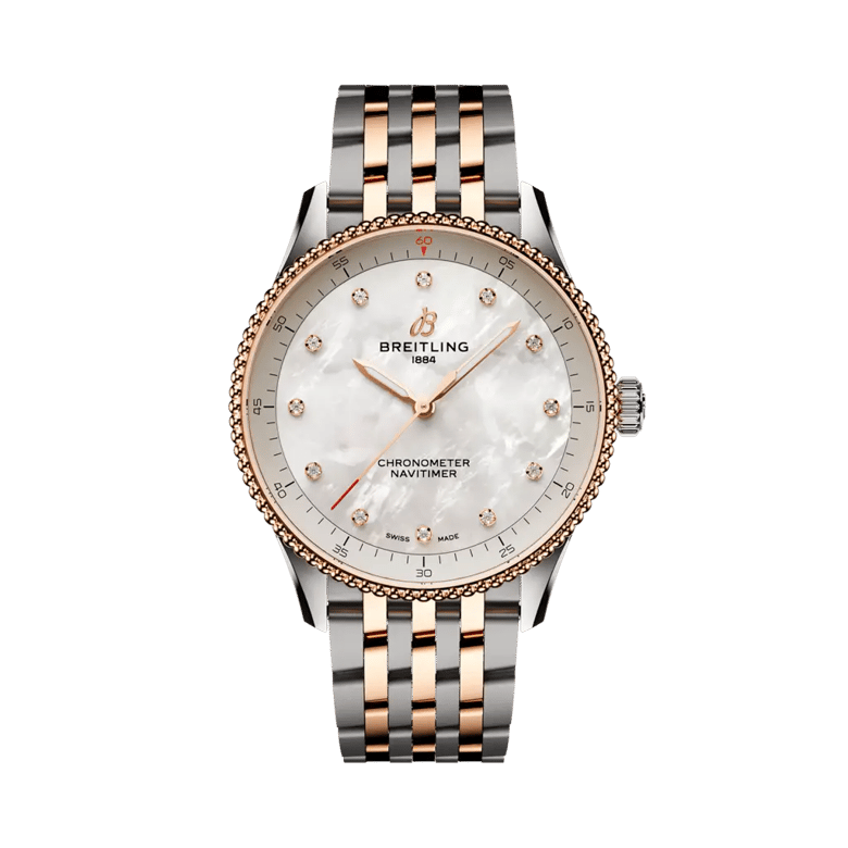 Navitimer 32, reference U77320E61A1U1. Link to product details.