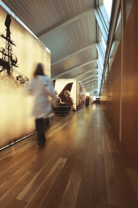 Interior of the Breitling headquarters