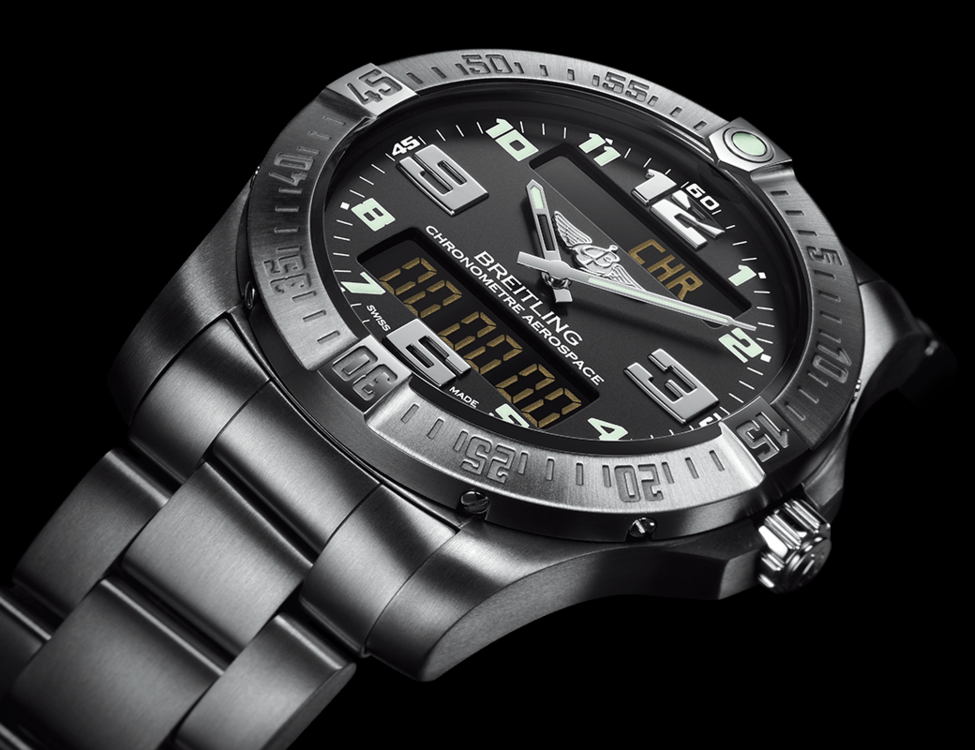 The breitling Star Wind Chronograph debuted this month with automatic steel men's watch references. A19405