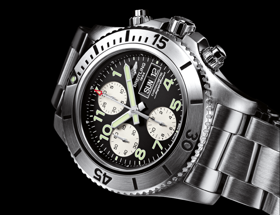 {breitling}Brettlin Good Product Box, Bao (BREITLING) breitling Colter Chronograph A13388 Auto Winding Men (Second Hand)