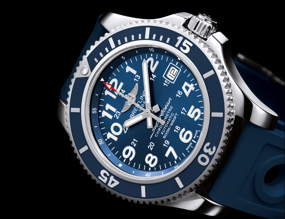 Breitling Super Ocean II Automatic 44MM bluebreitling Super Ocean II Automatic Lady 36 mm white