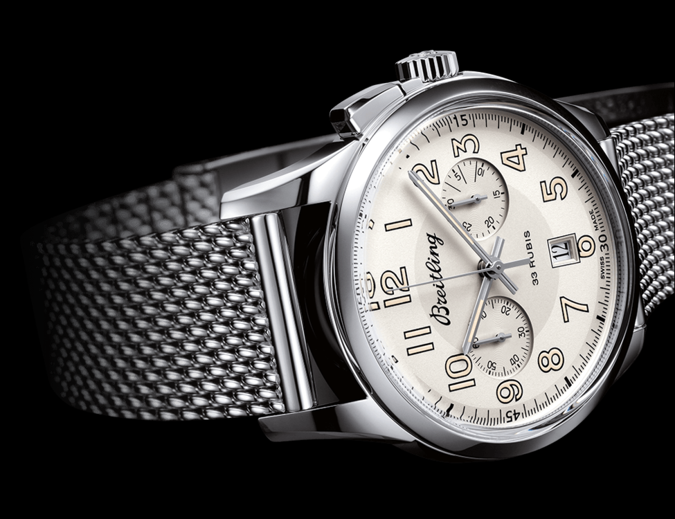 The breitling Colter chronograph crosses the ocean