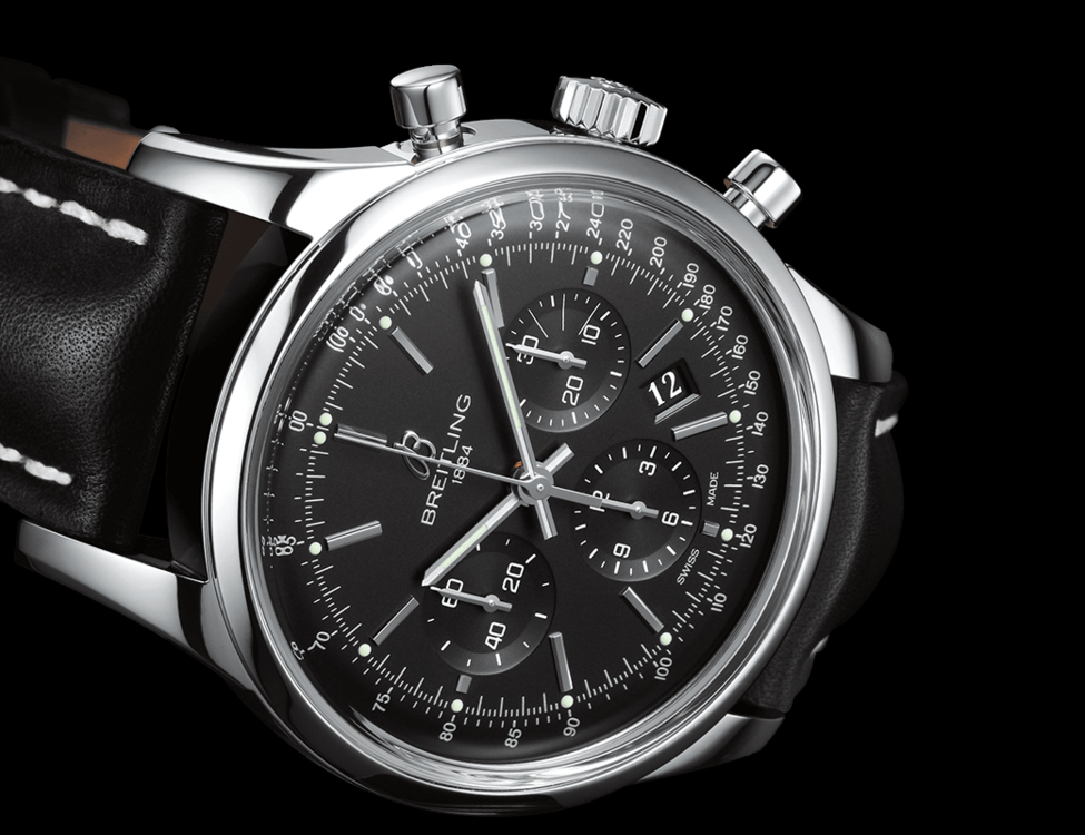 {breitling}Brettlin breitling Navigation Timer Advanced Chronograph H42035 White dial second-hand watch men