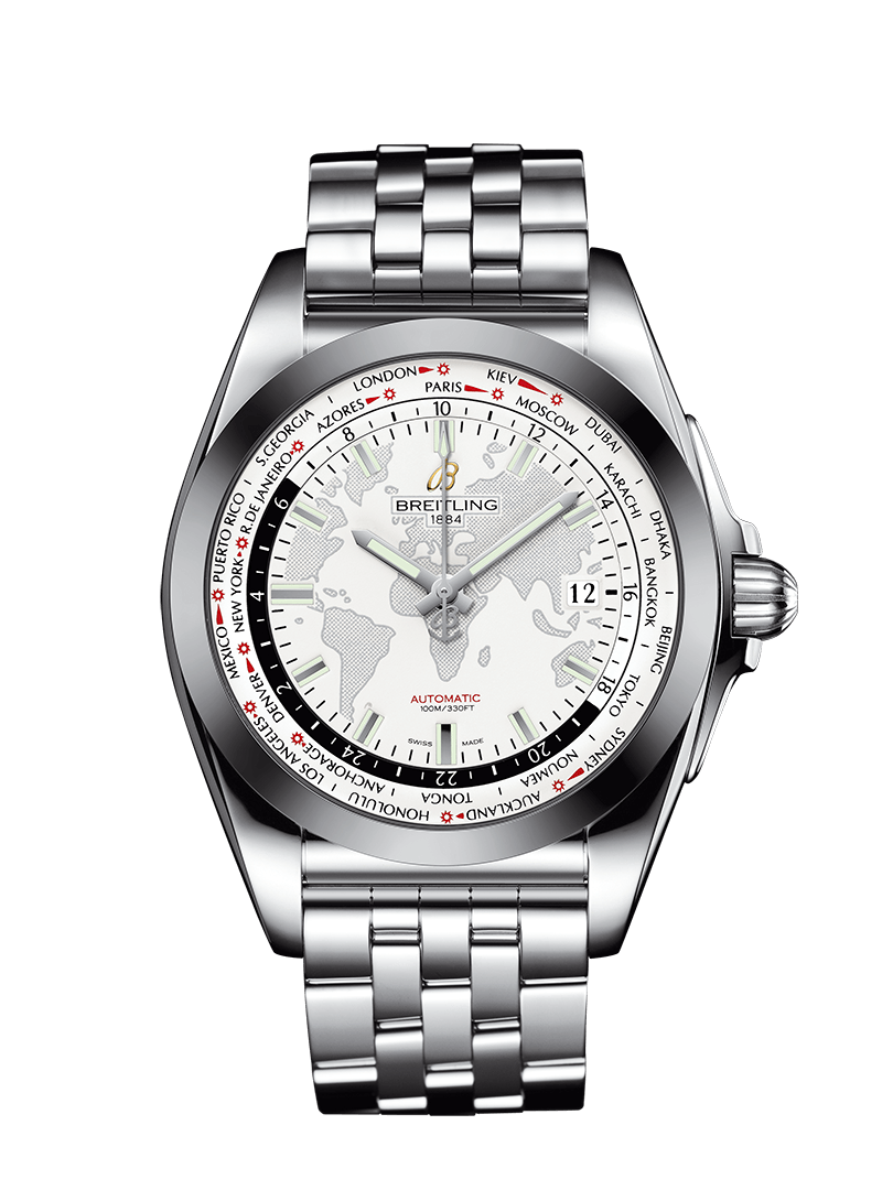 breitling Timing B01 42 Chronometer AB0134101G1A1 Silver