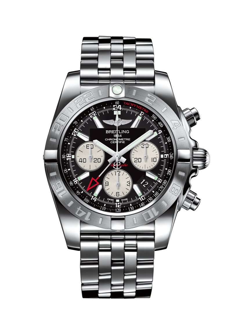 breitling timing 32 stainless steel (gem set) - white